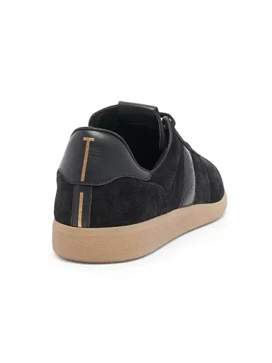Tom Ford Men's T-Bar Leather & Suede Low-Top Sneakers | Thumbnail 3