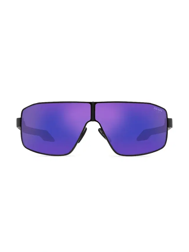 Prada Linea Rossa Men's PS 54YS 74 Sunglasses - Matte Black