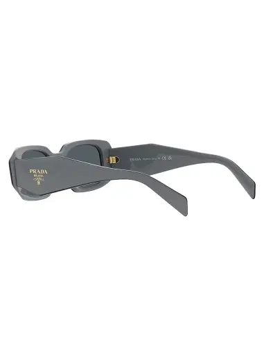 Prada Men's 49MM Square Sunglasses - Dark Grey | Thumbnail 5 Prada Men's 49MM Square Sunglasses - Dark Grey | Thumbnail 5
