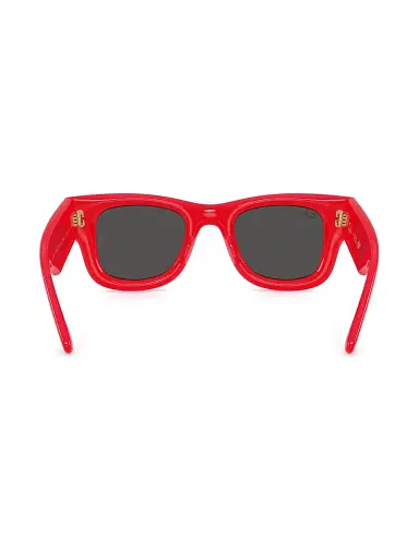 Ray-Ban Men's A$AP Rocky 0Rb4940 47MM Wayfarer Puffer Square Sunglasses - Red Black | Thumbnail 4