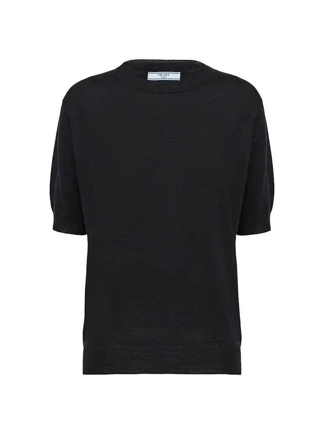 Women's Cashmere Crew-Neck Sweater - Blue