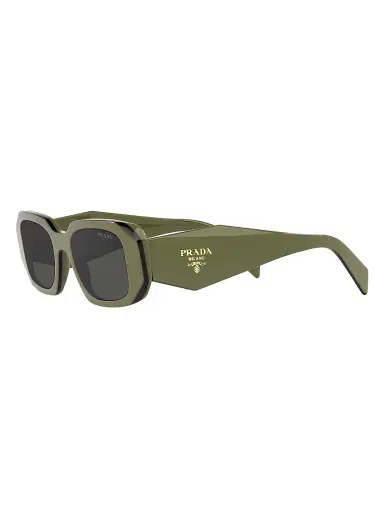 Prada Men's 49MM Square Sunglasses - Green | Thumbnail 3 Prada Men's 49MM Square Sunglasses - Green | Thumbnail 3