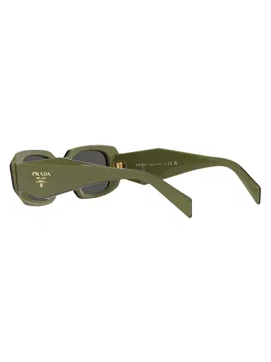 Prada Men's 49MM Square Sunglasses - Green | Thumbnail 5 Prada Men's 49MM Square Sunglasses - Green | Thumbnail 5