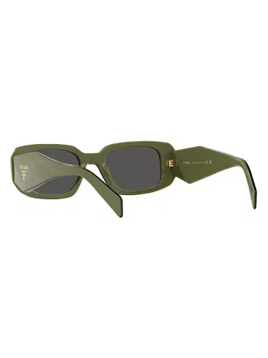 Prada Men's 49MM Square Sunglasses - Green | Thumbnail 6 Prada Men's 49MM Square Sunglasses - Green | Thumbnail 6