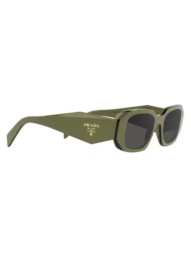 Prada Men's 49MM Square Sunglasses - Green | Thumbnail 8 Prada Men's 49MM Square Sunglasses - Green | Thumbnail 8