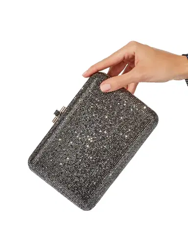 Judith Leiber Couture Women's Slim Slide Crystal Clutch | Thumbnail 3 Judith Leiber Couture Women's Slim Slide Crystal Clutch | Thumbnail 3
