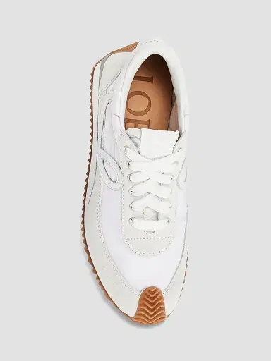 Loewe Women's Flow Runner Sneakers - White - Size 10 | Thumbnail 8