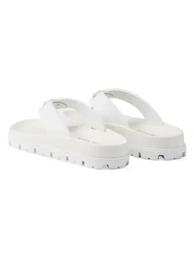 Prada Women's Rubber Thong Sandals | Thumbnail 3 Prada Women's Rubber Thong Sandals | Thumbnail 3
