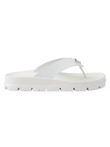 Prada Women's Rubber Thong Sandals | Thumbnail 1 Prada Women's Rubber Thong Sandals | Thumbnail 1