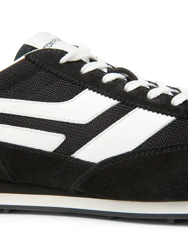 Tom Ford Men's Low-Top Lace-Up Sneakers - Black - Size 13 | Thumbnail 5 Tom Ford Men's Low-Top Lace-Up Sneakers - Black - Size 13 | Thumbnail 5