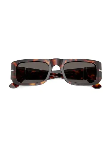PERSOL Men's 55MM Square Pillow Sunglasses | Thumbnail 4