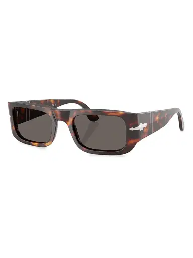 PERSOL Men's 55MM Square Pillow Sunglasses | Thumbnail 1