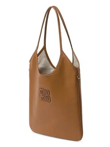 Miu Miu Women's Ivy Leather Shoulder Bag | Thumbnail 3