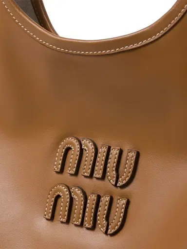 Miu Miu Women's Ivy Leather Shoulder Bag | Thumbnail 6