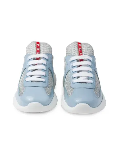 Prada Women's America's Cup Biker Fabric Sneakers - Blue - Size 9.5 | Thumbnail 4 Prada Women's America's Cup Biker Fabric Sneakers - Blue - Size 9.5 | Thumbnail 4