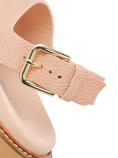 Pollini Women's Flow 40MM Leather Platform Sandals - Beige - Size 11 | Thumbnail 5 Pollini Women's Flow 40MM Leather Platform Sandals - Beige - Size 11 | Thumbnail 5