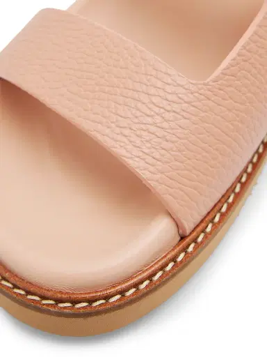 Pollini Women's Flow 40MM Leather Platform Sandals - Beige - Size 11 | Thumbnail 6 Pollini Women's Flow 40MM Leather Platform Sandals - Beige - Size 11 | Thumbnail 6