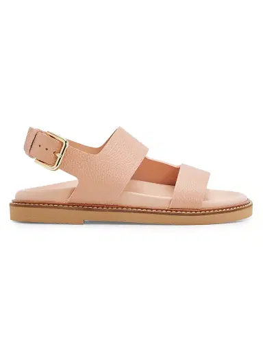 Pollini Women's Flow 40MM Leather Platform Sandals - Beige - Size 11 | Thumbnail 1 Pollini Women's Flow 40MM Leather Platform Sandals - Beige - Size 11 | Thumbnail 1