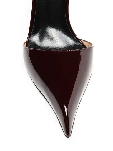 Tom Ford Women's 105MM Patent Leather Pumps - Cherry Smoke - Size 10 | Thumbnail 5