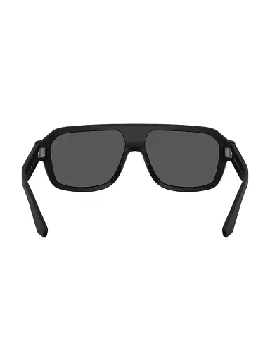 Dolce & Gabbana Men's Aviator Sunglasses - Matte Black | Thumbnail 4