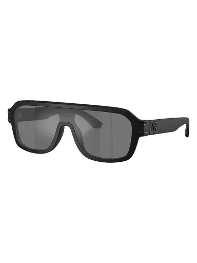 Dolce & Gabbana Men's Aviator Sunglasses - Matte Black | Thumbnail 1