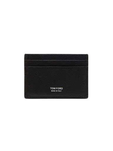 Tom Ford Men's Elongated T-Line Leather Card Case | Thumbnail 1 Tom Ford Men's Elongated T-Line Leather Card Case | Thumbnail 1