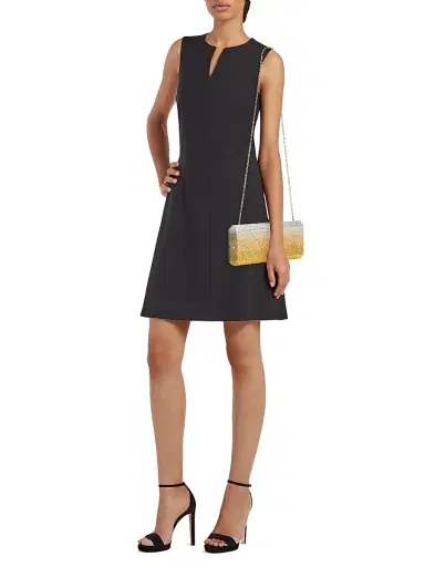 Judith Leiber Couture Women's Slim Rectangle Crystal Clutch - Hematite | Thumbnail 3
