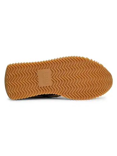 Loewe Women's Flow Runner Sneakers - Gold Black - Size 10 | Thumbnail 6