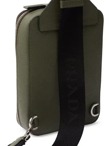 Prada Men's Brique Saffiano Leather Bag | Thumbnail 5 Prada Men's Brique Saffiano Leather Bag | Thumbnail 5