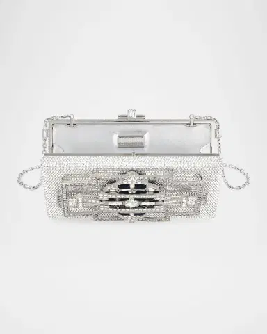 Judith Leiber Couture Lillian Sleek Crystal Rectangle Clutch Bag | Thumbnail 2 Judith Leiber Couture Lillian Sleek Crystal Rectangle Clutch Bag | Thumbnail 2