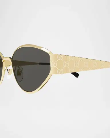 Gucci Sunglass Metal Sunglasses | Thumbnail 2