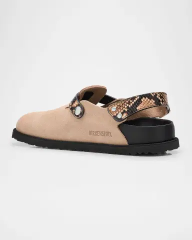 1774 Birkenstock Tokio Mixed Leather Slingback Mules | Thumbnail 4 1774 Birkenstock Tokio Mixed Leather Slingback Mules | Thumbnail 4