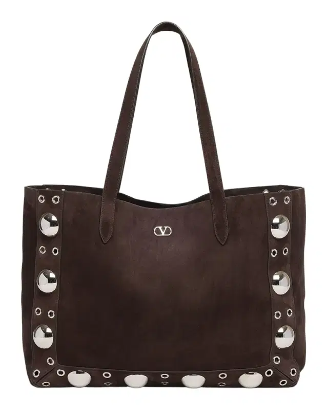 Nellcote Studded Suede Tote Bag
