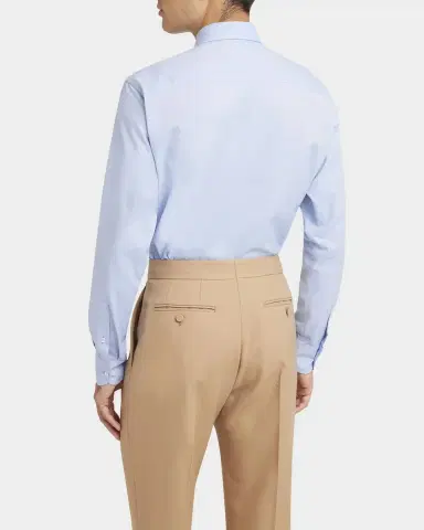 Valentino Garavani Men's VLogo Oxford Sport Shirt | Thumbnail 3 Valentino Garavani Men's VLogo Oxford Sport Shirt | Thumbnail 3