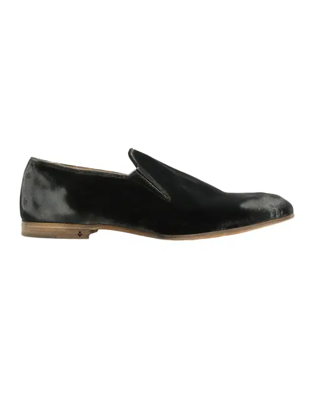 John Varvatos Men 's Venice Distressed Velvet Loafers