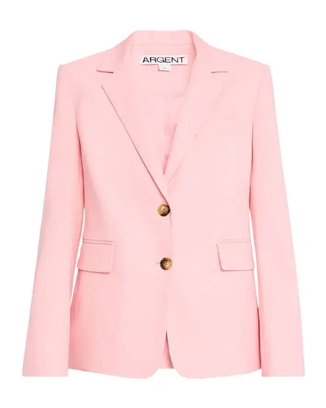 ARGENT Copain Single-Breasted Seasonless Wool Blazer