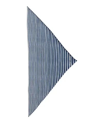 Giorgio Armani Men's Silk Stripe Neck Scarf | Thumbnail 1 Giorgio Armani Men's Silk Stripe Neck Scarf | Thumbnail 1