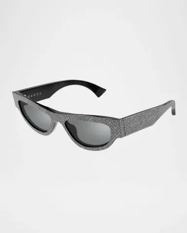 Gucci Recycled Acetate Cat-Eye Sunglasses | Thumbnail 3 Gucci Recycled Acetate Cat-Eye Sunglasses | Thumbnail 3