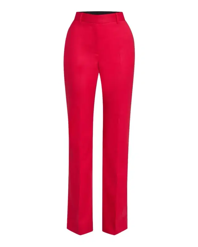 ARGENT Straight-Leg Seasonless Wool Trousers