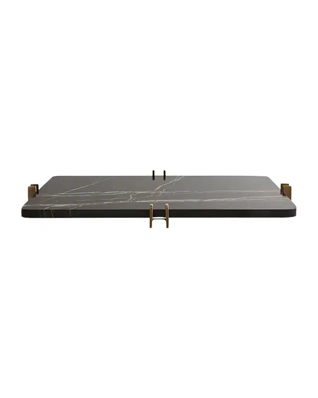 Arteriors Lockhart Marble Rectangular Tray