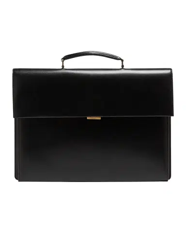 Saint Laurent Men's Smooth Leather Briefcase | Thumbnail 1