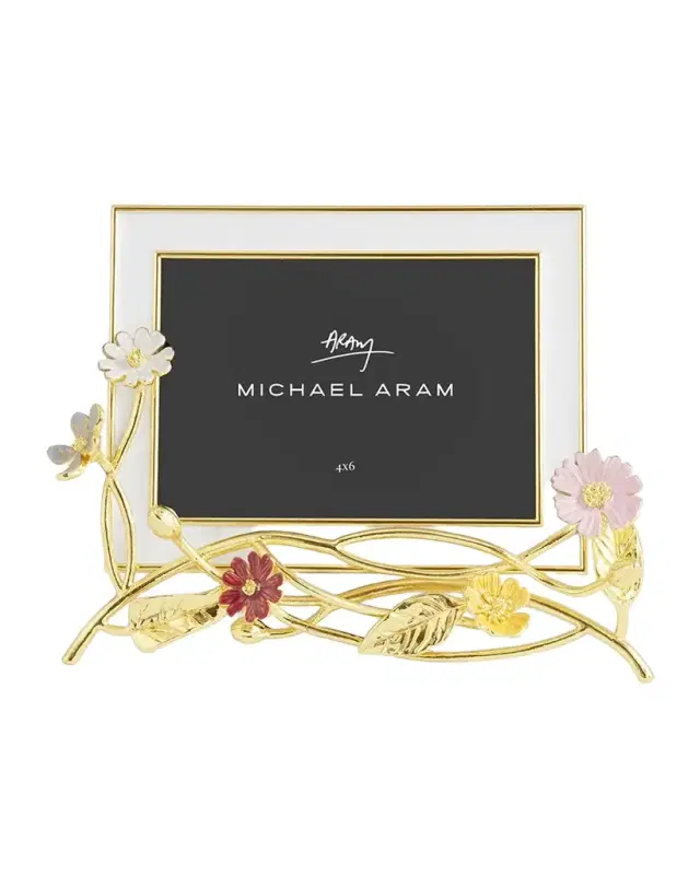 Michael Aram Wildflowers Easel Frame, 5" x 7"