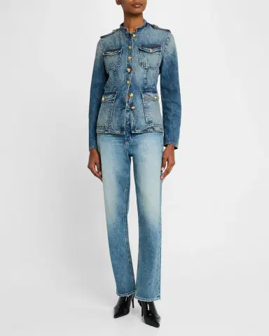 Nili Lotan Geraldine Denim Jacket | Thumbnail 2