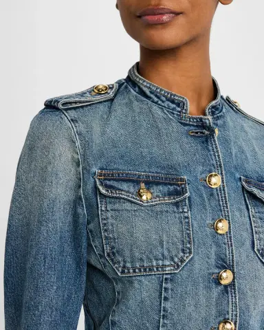 Nili Lotan Geraldine Denim Jacket | Thumbnail 5