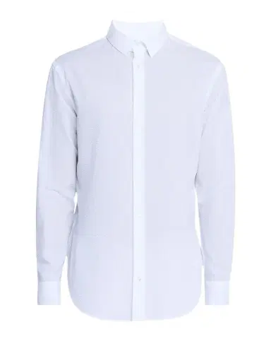 Giorgio Armani Men's Solid Seersucker Sport Shirt | Thumbnail 1