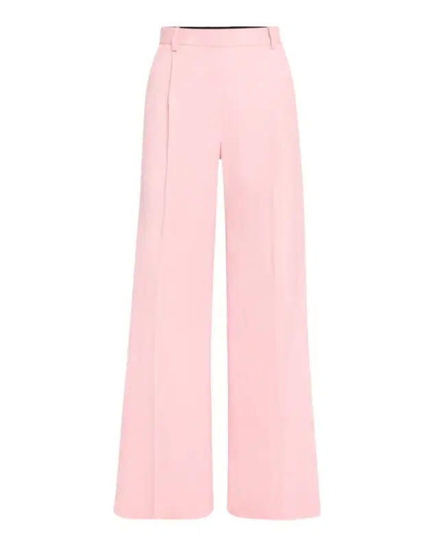 ARGENT Pleated Wide-Leg Seasonless Wool Trousers