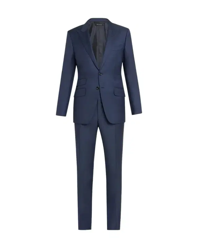 TOM FORD Men 's Modern Fit Sharkskin Suit