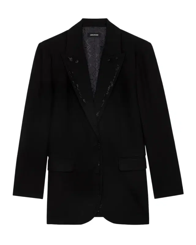 Zadig & Voltaire Viva Embellished Blazer