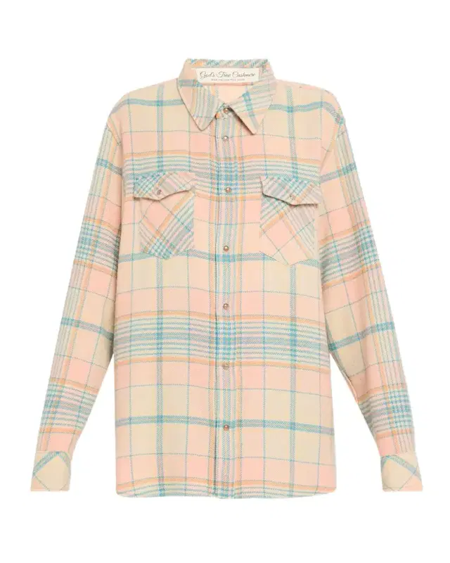 God 's True Cashmere Lover Tartan Cashmere Shirt