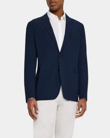 Giorgio Armani Men's Upton Seersucker Sport Coat | Thumbnail 4 Giorgio Armani Men's Upton Seersucker Sport Coat | Thumbnail 4